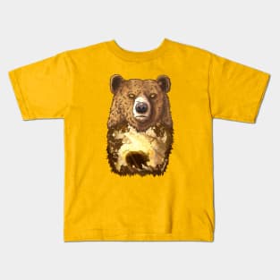 Brown Bear Kids T-Shirt